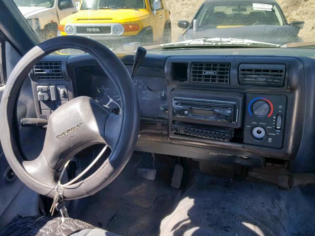 1GCCS1444R8242105 - 1994 CHEVROLET S TRUCK S1 BLUE photo 9