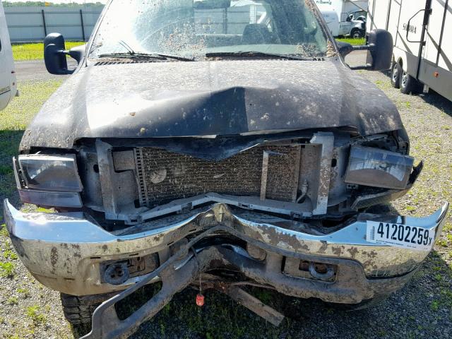 1FTSW31P53EC42360 - 2003 FORD F350 SRW S BLACK photo 7