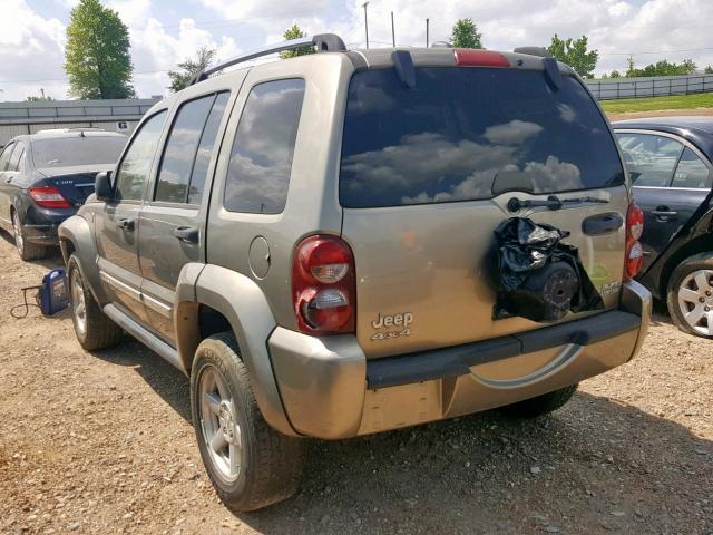 1J4GL58K85W617623 - 2005 JEEP LIBERTY LI GRAY photo 3