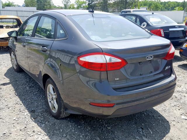 3FADP4BJ7HM171417 - 2017 FORD FIESTA SE GRAY photo 3