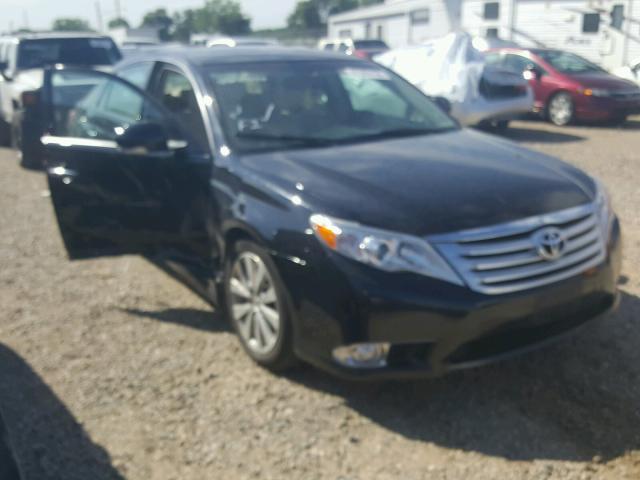 4T1BK3DBXCU465636 - 2012 TOYOTA AVALON BAS BLACK photo 1