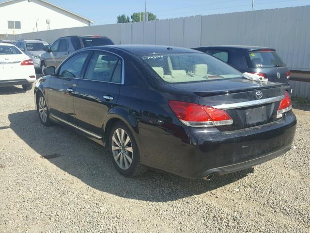 4T1BK3DBXCU465636 - 2012 TOYOTA AVALON BAS Qara foto 3