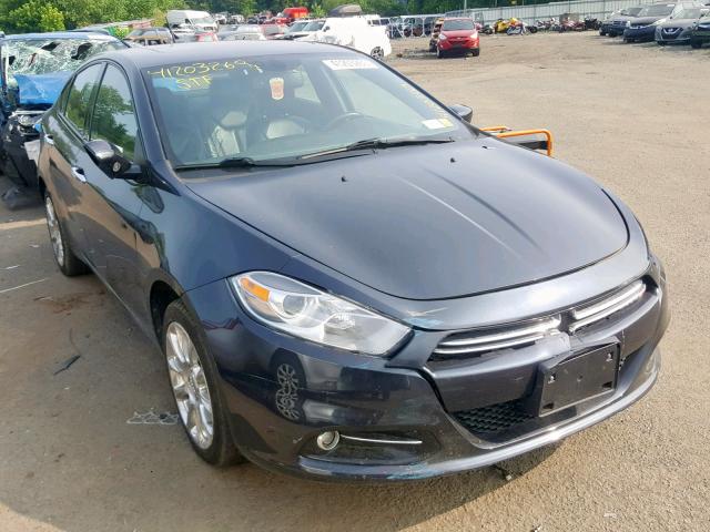 1C3CDFCH4DD156910 - 2013 DODGE DART LIMIT GRAY photo 1