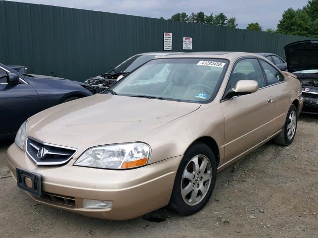 19UYA42531A026816 - 2001 ACURA 3.2CL GOLD photo 2