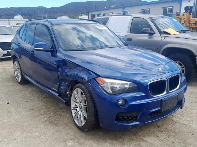 WBAVM1C59EVW53330 - 2014 BMW X1 SDRIVE2 BLUE photo 1