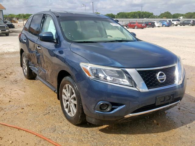 5N1AR2MN0EC674839 - 2014 NISSAN PATHFINDER GRAY photo 1