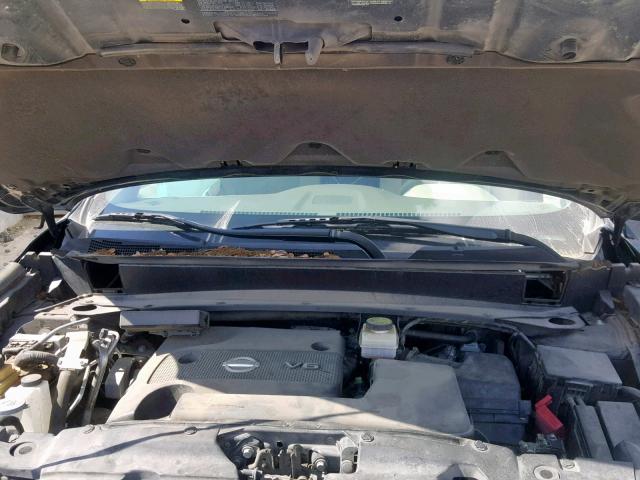 5N1AR2MN0EC674839 - 2014 NISSAN PATHFINDER GRAY photo 7