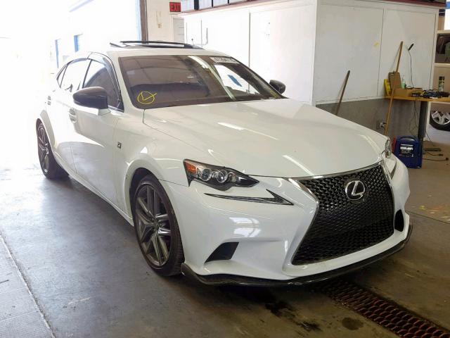 JTHCE1D24F5010007 - 2015 LEXUS IS 350 WHITE photo 1