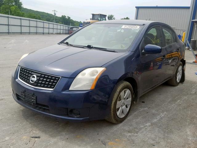 3N1AB61E28L721059 - 2008 NISSAN SENTRA 2.0 BLACK photo 2