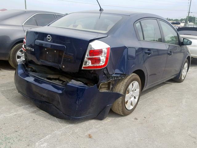 3N1AB61E28L721059 - 2008 NISSAN SENTRA 2.0 BLACK photo 4