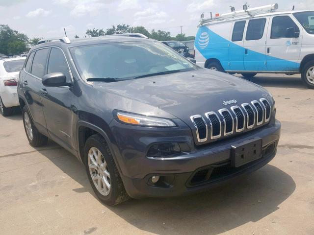 1C4PJLCB0GW106840 - 2016 JEEP CHEROKEE L GRAY photo 1