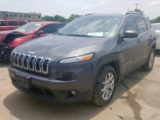 1C4PJLCB0GW106840 - 2016 JEEP CHEROKEE L GRAY photo 2