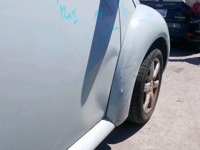 3VWCD31Y74M349972 - 2004 VOLKSWAGEN NEW BEETLE BLUE photo 9