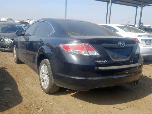 1YVHZ8CH7A5M14108 - 2010 MAZDA 6 I BLACK photo 3