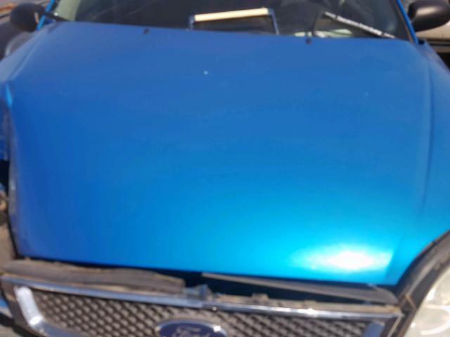 1FAHP34N17W114608 - 2007 FORD FOCUS ZX4 BLUE photo 7