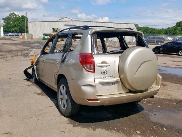 JTMBD31V766003539 - 2006 TOYOTA RAV4 LIMIT GOLD photo 3