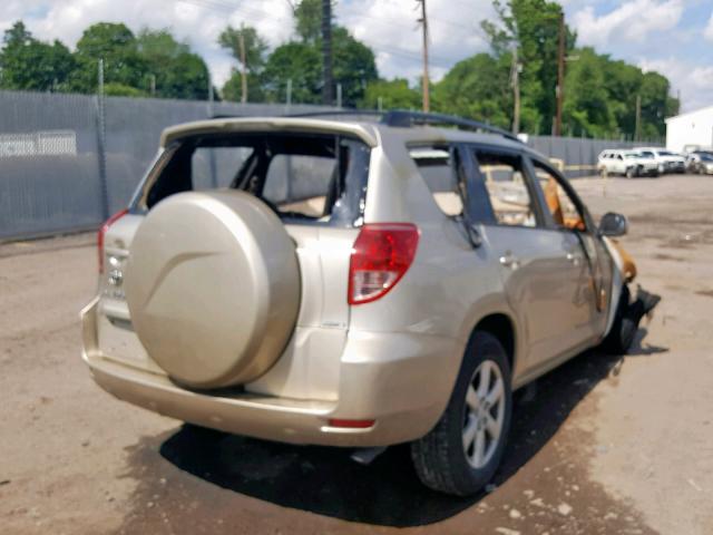 JTMBD31V766003539 - 2006 TOYOTA RAV4 LIMIT GOLD photo 4