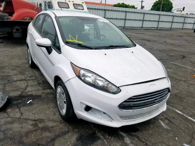 3FADP4AJ8FM123908 - 2015 FORD FIESTA S WHITE photo 1