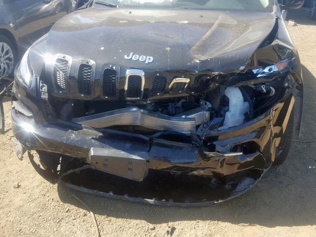 1C4PJLCB5GW110253 - 2016 JEEP CHEROKEE L BLACK photo 7