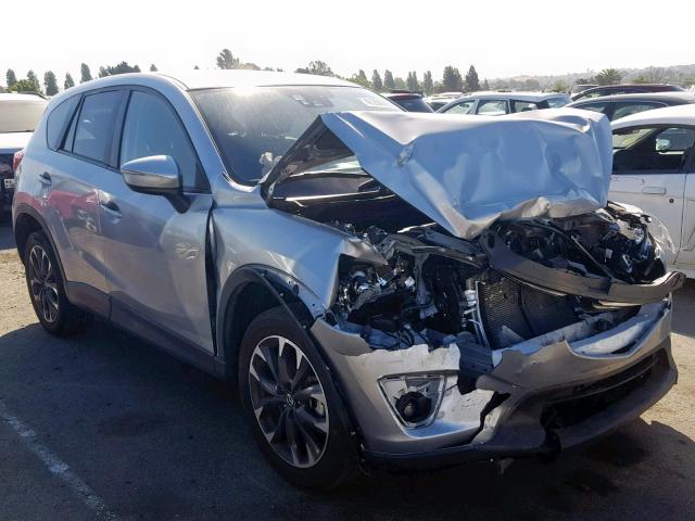 JM3KE2DY1G0678036 - 2016 MAZDA CX-5 GT SILVER photo 1