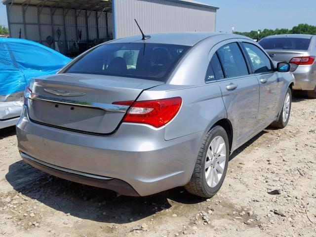 1C3CCBBB9EN152727 - 2014 CHRYSLER 200 TOURIN GRAY photo 4