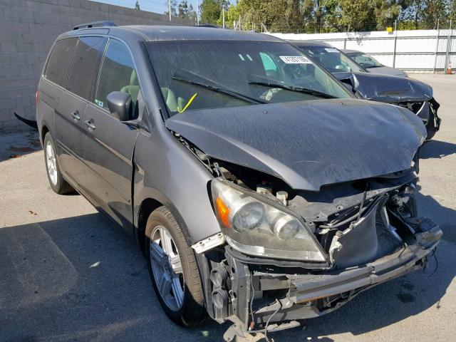 5FNRL388X7B008600 - 2007 HONDA ODYSSEY TO GRAY photo 1