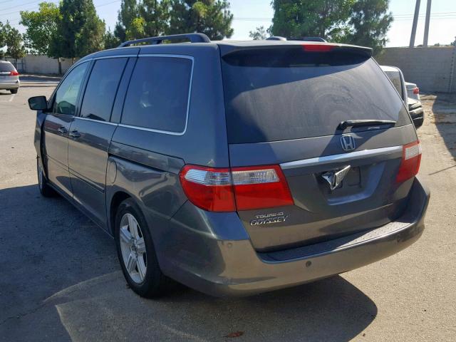 5FNRL388X7B008600 - 2007 HONDA ODYSSEY TO GRAY photo 3