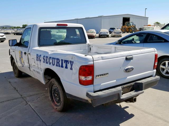 1FTKR1AD6APA63862 - 2010 FORD RANGER WHITE photo 3