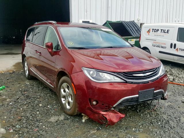 2C4RC1L78JR169316 - 2018 CHRYSLER PACIFICA H RED photo 1