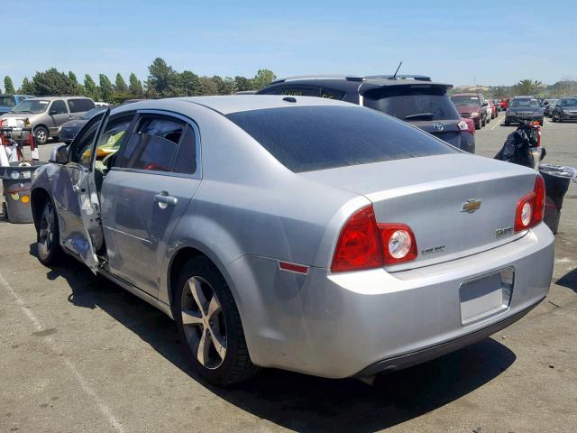 1G1ZF57549F174046 - 2009 CHEVROLET MALIBU HYB SILVER photo 3