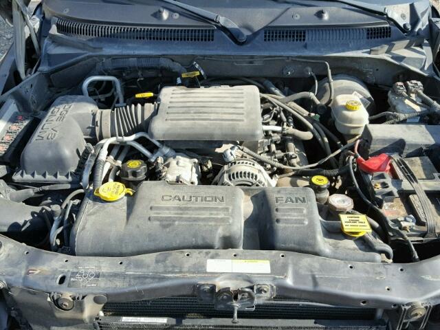 1B4HS48N32F184545 - 2002 DODGE DURANGO SL GRAY photo 7