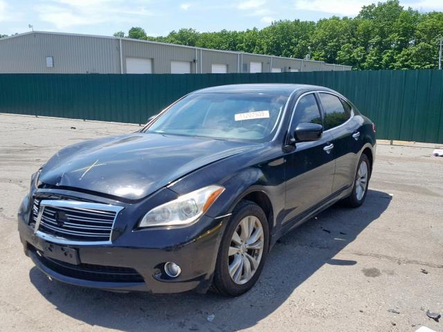 JN1BY1AR7BM372986 - 2011 INFINITI M37 X BLACK photo 2