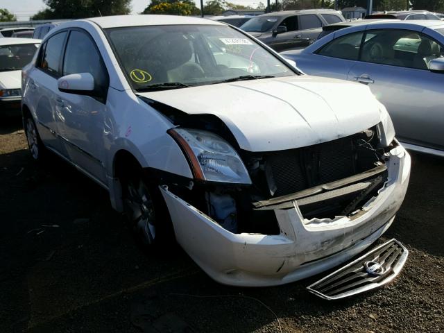 3N1AB6AP7BL658534 - 2011 NISSAN SENTRA 2.0 WHITE photo 1