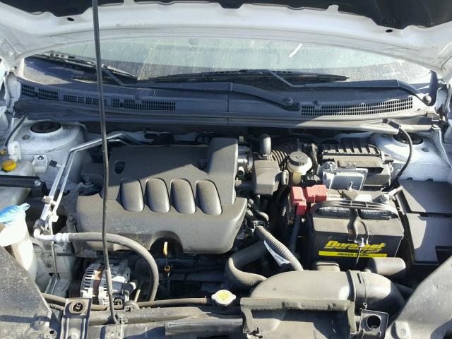 3N1AB6AP7BL658534 - 2011 NISSAN SENTRA 2.0 WHITE photo 7