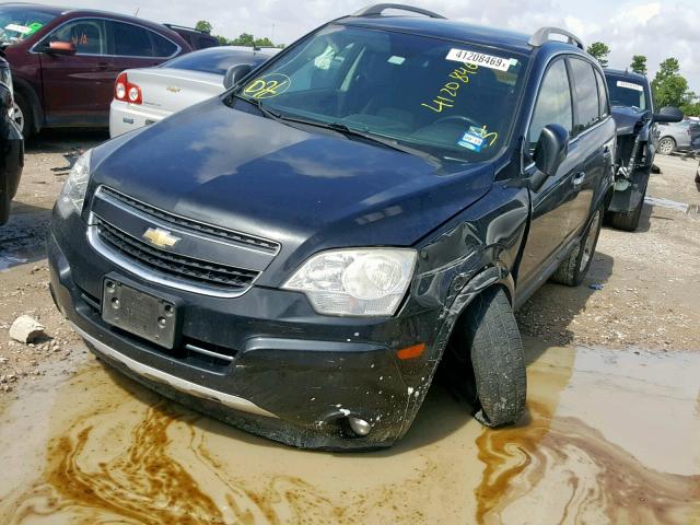 3GNAL3E58CS600593 - 2012 CHEVROLET CAPTIVA SP BLACK photo 2