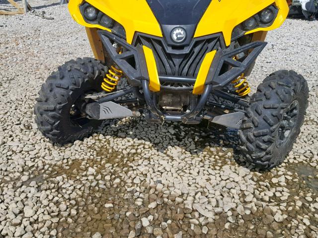 3JBPGCP13DJ000625 - 2013 CAN-AM MAVERICK 1 YELLOW photo 9