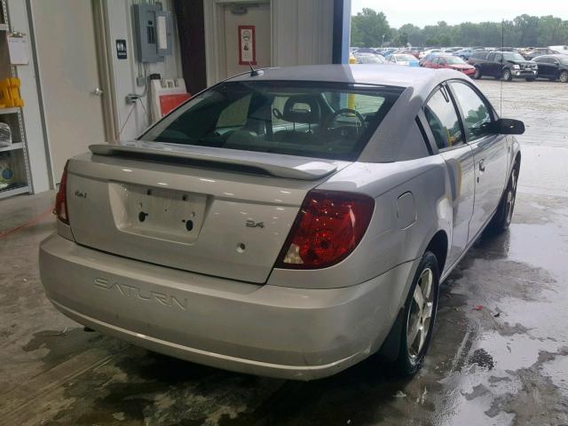 1G8AW15B76Z131203 - 2006 SATURN ION LEVEL SILVER photo 4
