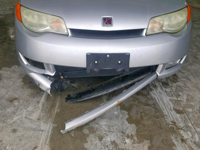 1G8AW15B76Z131203 - 2006 SATURN ION LEVEL SILVER photo 9