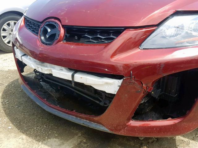 JM3ER2W59A0311543 - 2010 MAZDA CX-7 RED photo 9