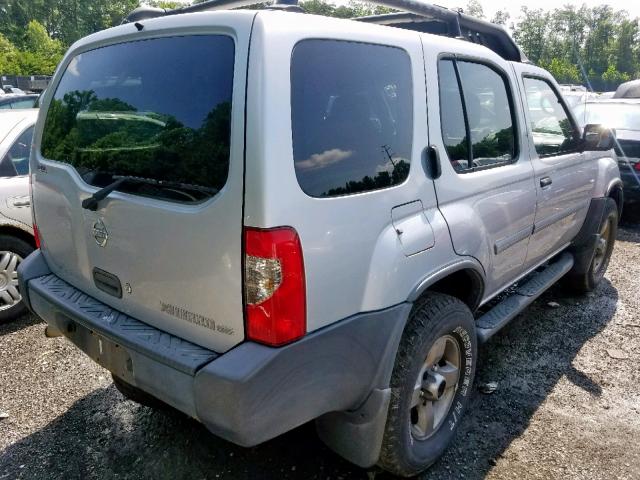 5N1ED28YX2C560430 - 2002 NISSAN XTERRA XE SILVER photo 4