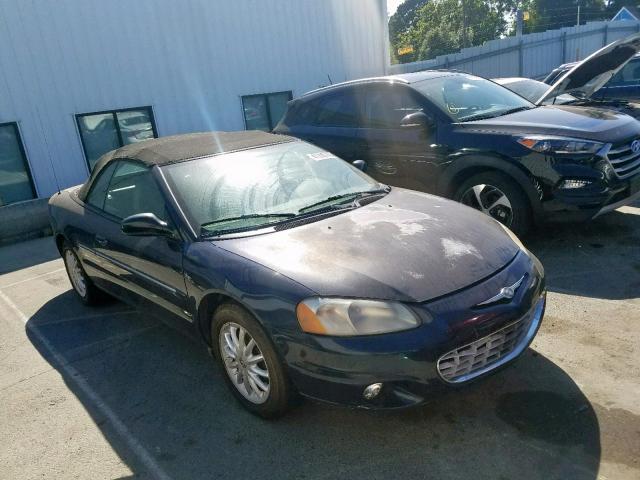 1C3EL55R82N333719 - 2002 CHRYSLER SEBRING LX PURPLE photo 1