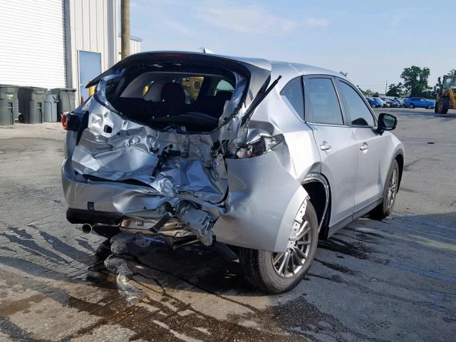 JM3KFABM2K0529263 - 2019 MAZDA CX-5 SPORT SILVER photo 4