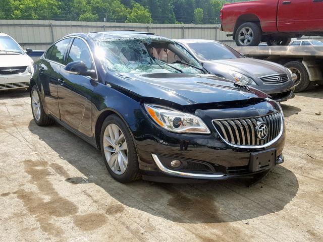 2G4GS5GXXG9201327 - 2016 BUICK REGAL PREM BLUE photo 1