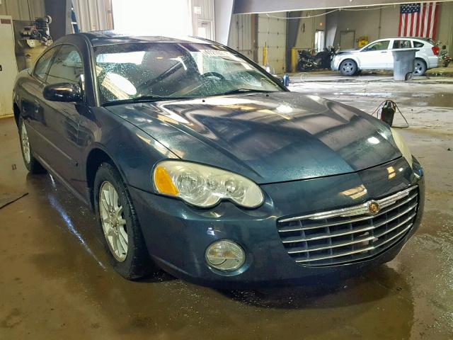 4C3AG42G94E153876 - 2004 CHRYSLER SEBRING LX TURQUOISE photo 1