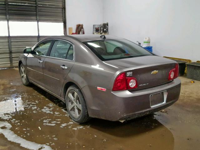 1G1ZC5E0XCF212550 - 2012 CHEVROLET MALIBU 1LT 灰色 照片 3