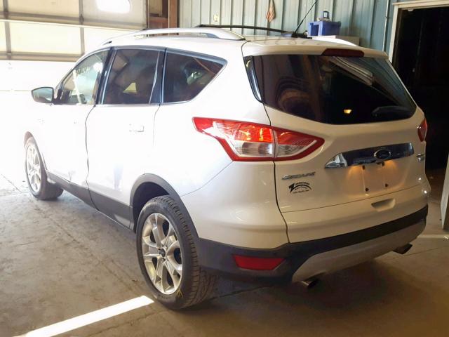 1FMCU0JX2EUC43852 - 2014 FORD ESCAPE TIT WHITE photo 3