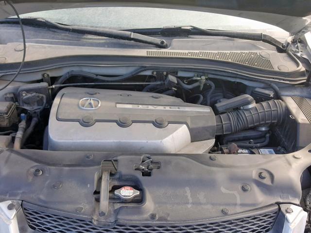 2HNYD18813H506289 - 2003 ACURA MDX TOURIN SILVER photo 7