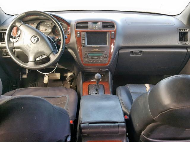 2HNYD18813H506289 - 2003 ACURA MDX TOURIN SILVER photo 9