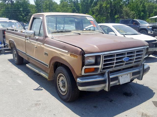 1FTCF10F0DNA31621 - 1983 FORD F100 BROWN photo 1