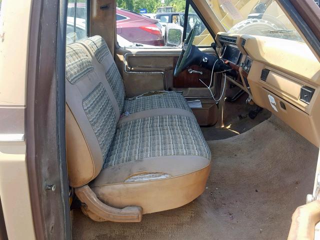 1FTCF10F0DNA31621 - 1983 FORD F100 BROWN photo 5